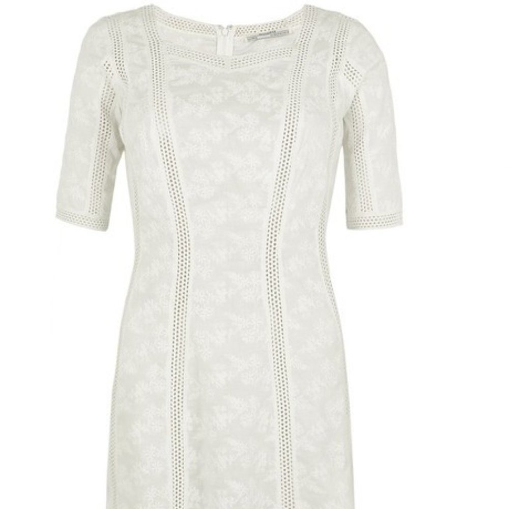 All Saints Myrine Dress in Chalk